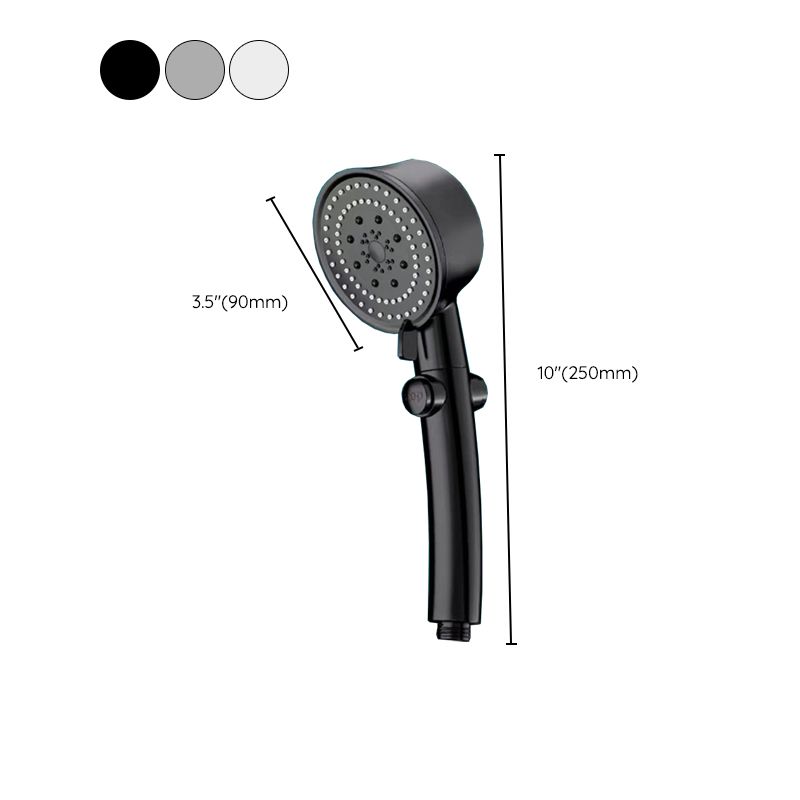 Sikunuo | Wall Mounted Shower Head Modern Plastic Shower Head with Adjustable Spray Pattern