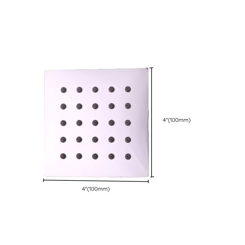 Sikunuo | Metal Fixed Shower Head Modern Bathroom Ceiling Mount Shower Head