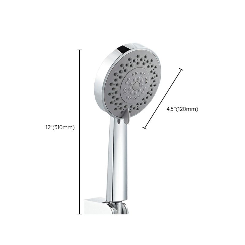 Sikunuo | Modern Style Round Handheld Shower Bathroom Metal Wall-Mounted Hand Shower