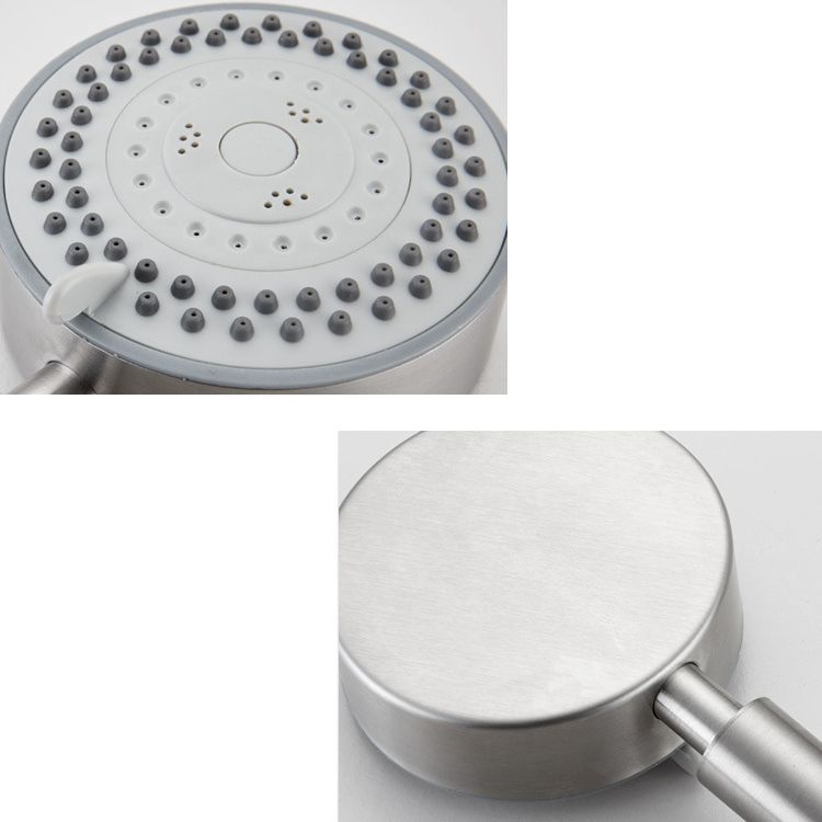Sikunuo | Standard Spray Shower Head Polished Nickel Round Hand Shower