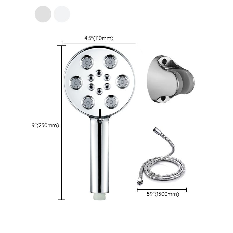 Sikunuo | Contemporary Shower Head Plastic Shower Head with Adjustable Water Flow
