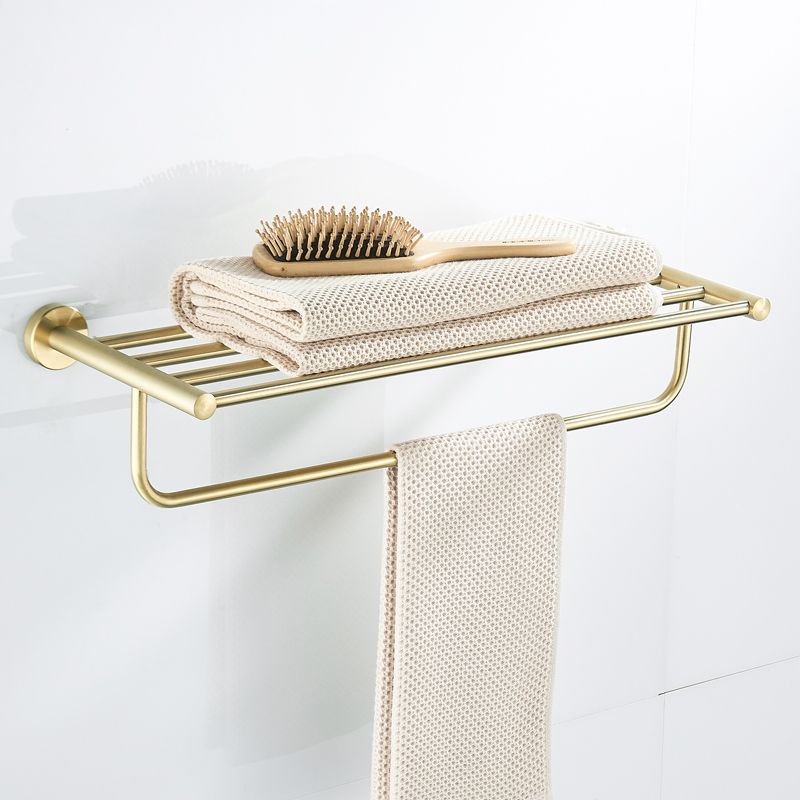 Sikunuo | Traditional Brushed Brass Bathroom Accessories As Individual Piece Or In Set Made Of Metal