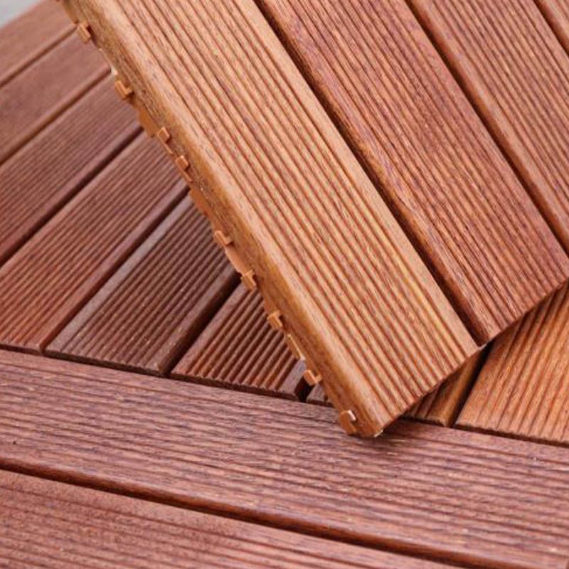 Sikunuo | Basic Wood Outdoor Floor Tiles Click Patio Floor Tiles