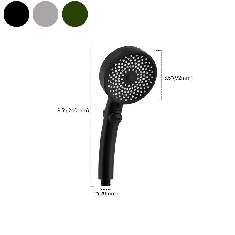 Sikunuo | Plastic gloves round adjustable spray pattern hand shower