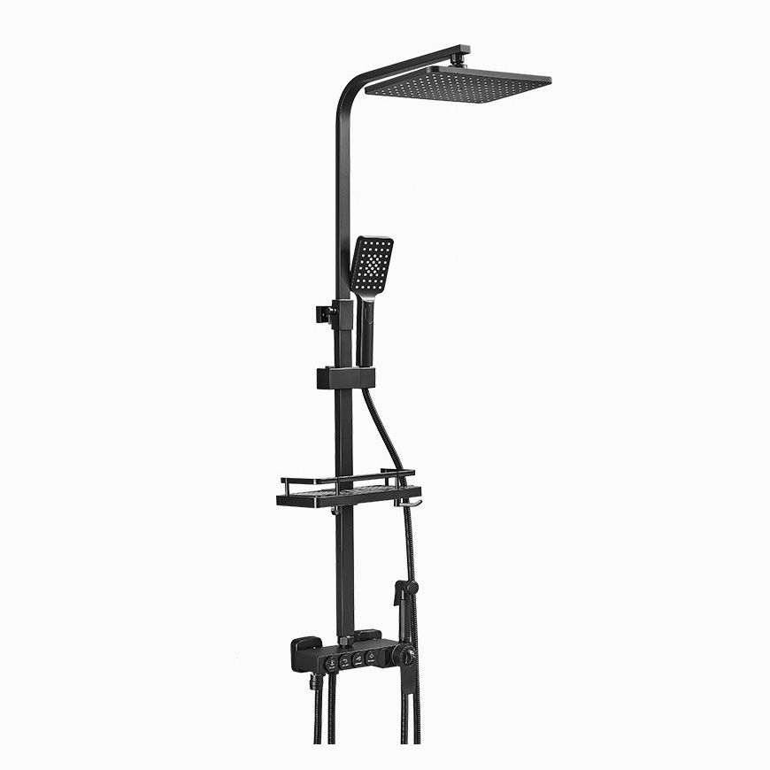 Sikunuo | Modern adjustable water flow shower faucet shower hose shower system on the wall