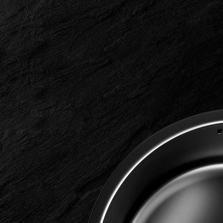 Sikunuo | Contemporary Style Round Kitchen Sink Stainless Steel Kitchen Sink