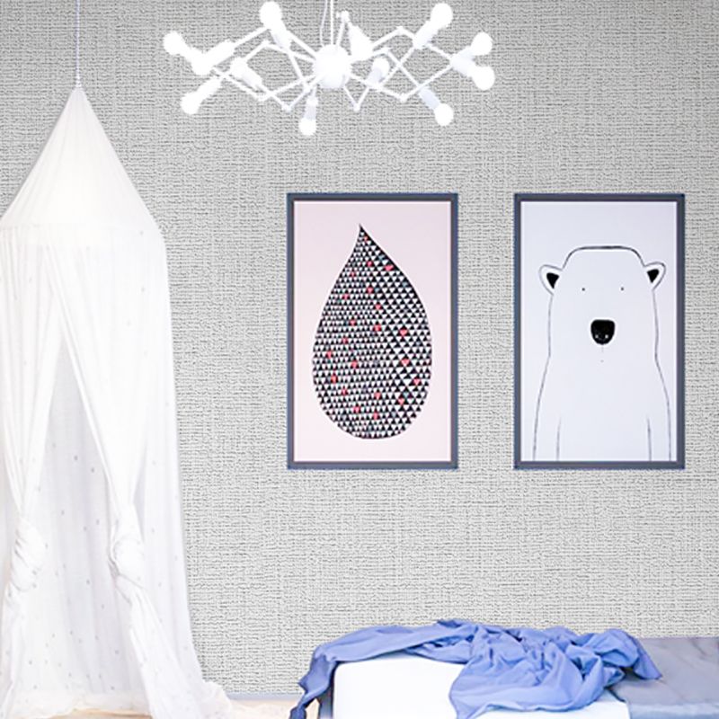 Sikunuo | PVC wall panel for peeling and sticking Matte texture Dustproof wall cladding for the living room