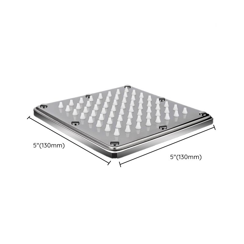 Sikunuo | Contemporary Showerhead Combination Dual Showerhead Stainless Steel Wall-Mounted Showerhead