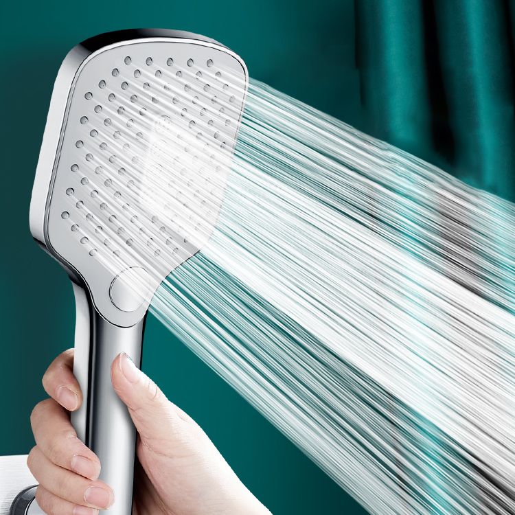 Sikunuo | Contemporary Fixed Head Square Supercharged Showerhead Combo