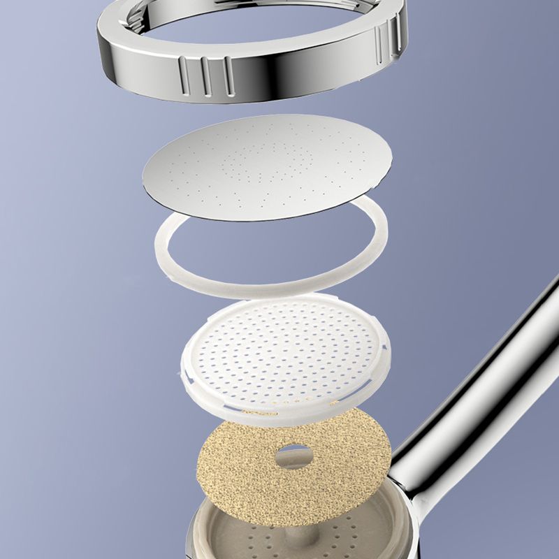 Sikunuo | Modern Style Round Handheld Shower Bathroom Metal Wall-Mounted Hand Shower