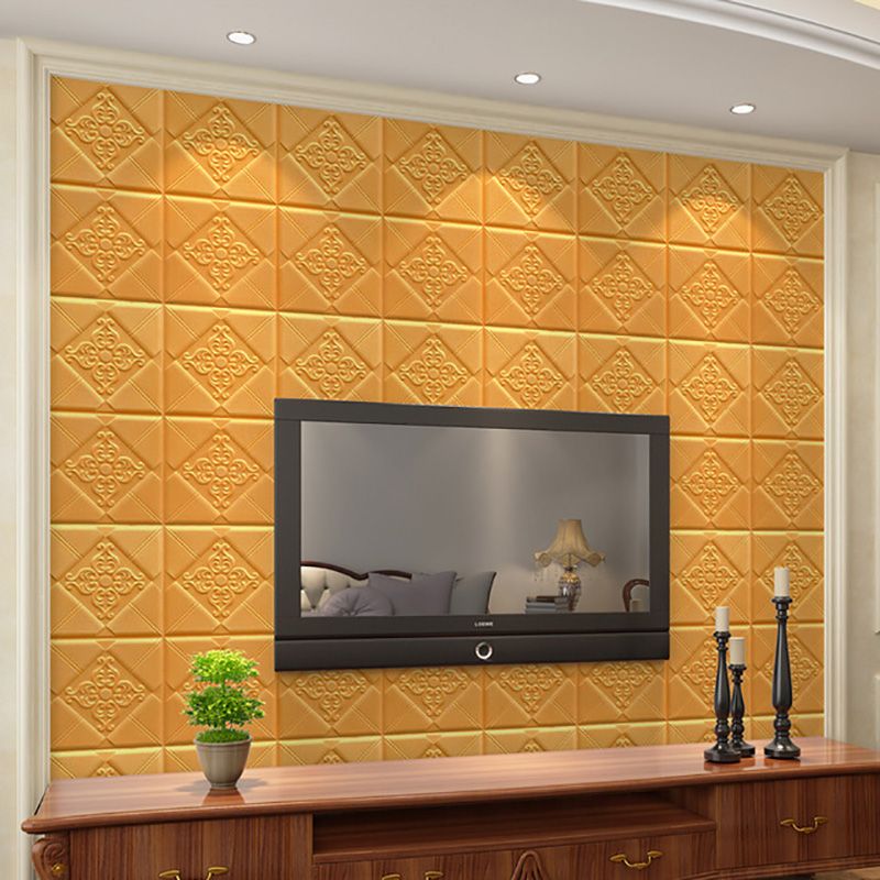 Sikunuo | Plastic Wall Access Panel Self-adhesive Wall Covering for Living Room and Bedroom