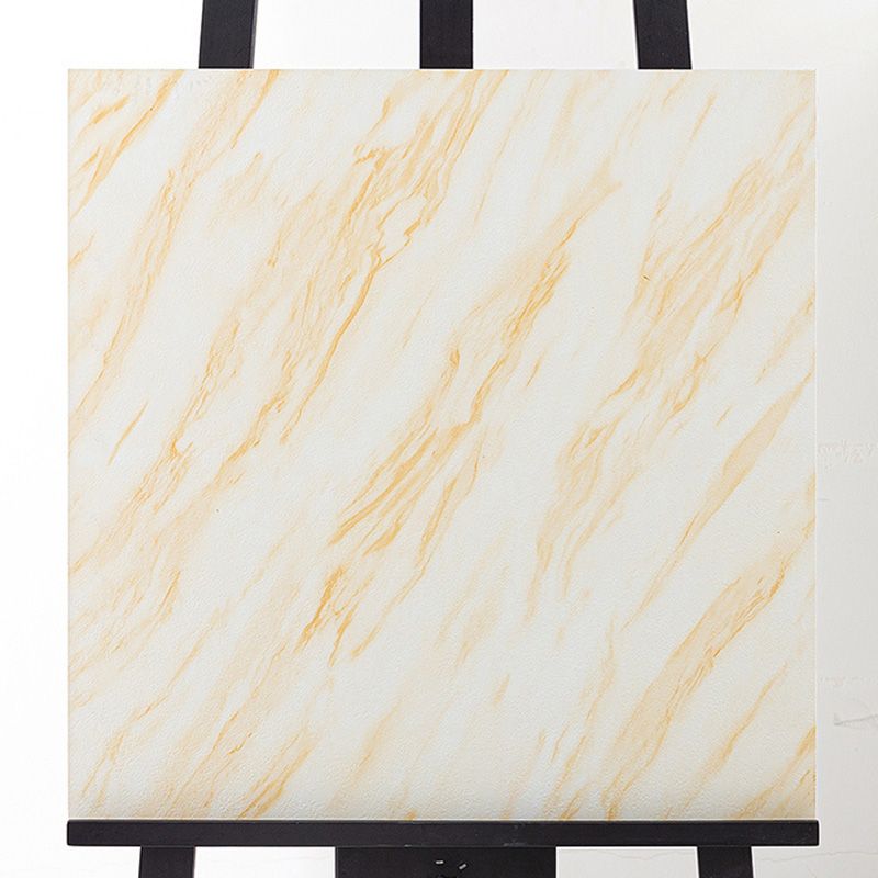 Sikunuo | Modern Home Flooring Peel and Stick Marble Print Vinyl Floor