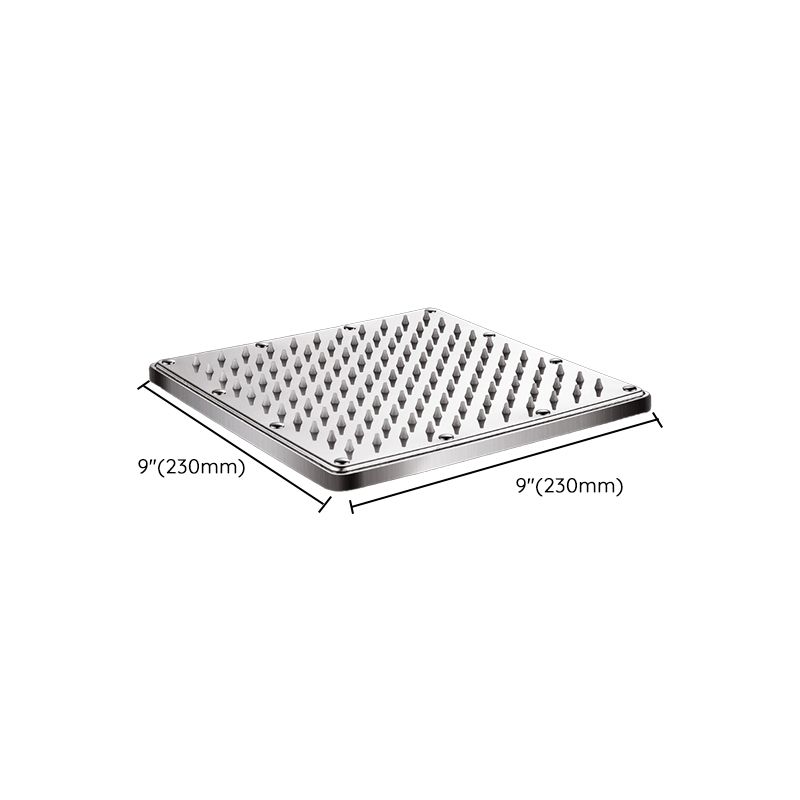 Sikunuo | Contemporary Showerhead Combination Dual Showerhead Stainless Steel Wall-Mounted Showerhead