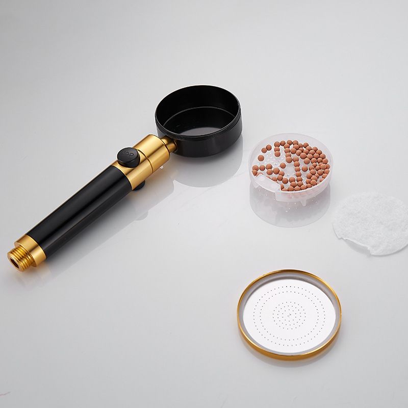Sikunuo | Metal Shower Head Round Hand Shower with Adjustable Shower Heads
