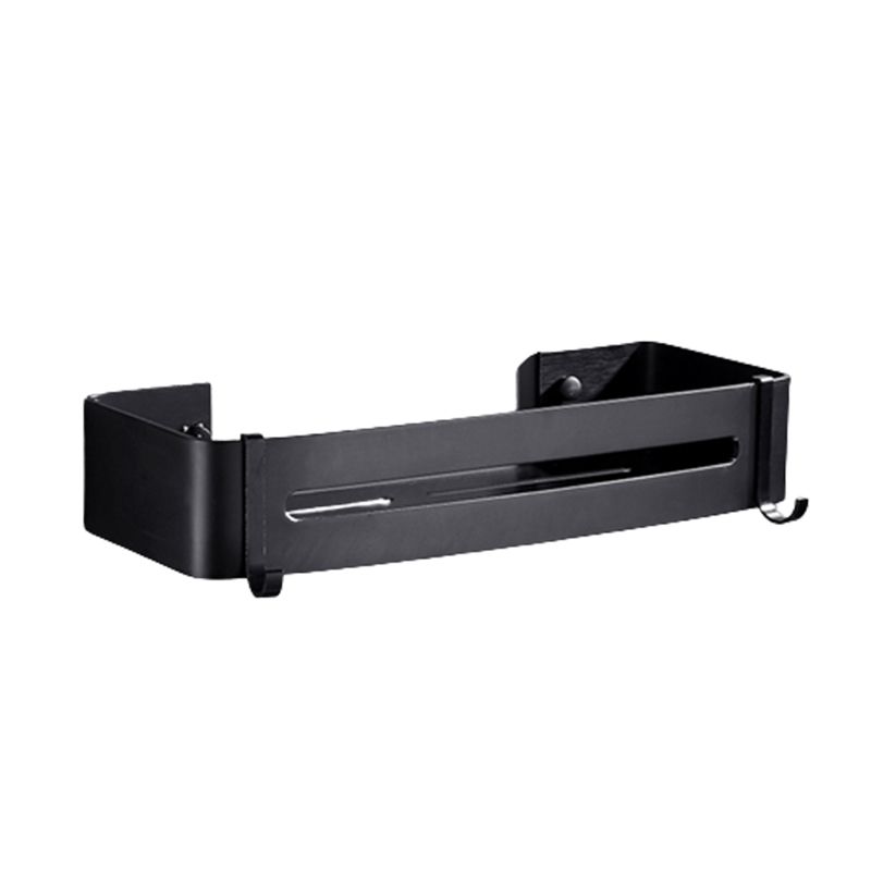 Sikunuo | Matt Black Modern Bathroom Accessory Set, Set of 3, Bathroom Shelf