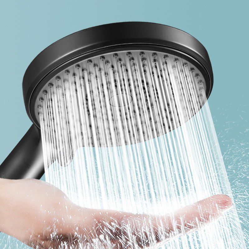Sikunuo | Round Shower Head Plastic Handheld Shower with Adjustable Spray Pattern