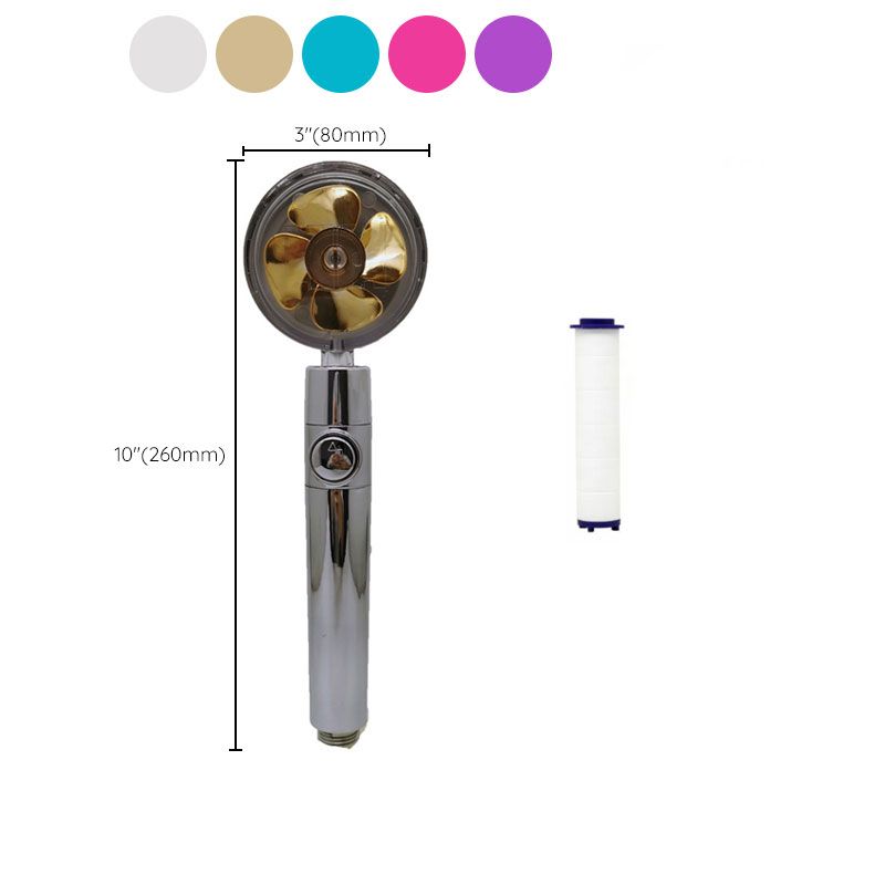 Sikunuo | Contemporary Handheld Supercharged Showerhead Round Spray Head