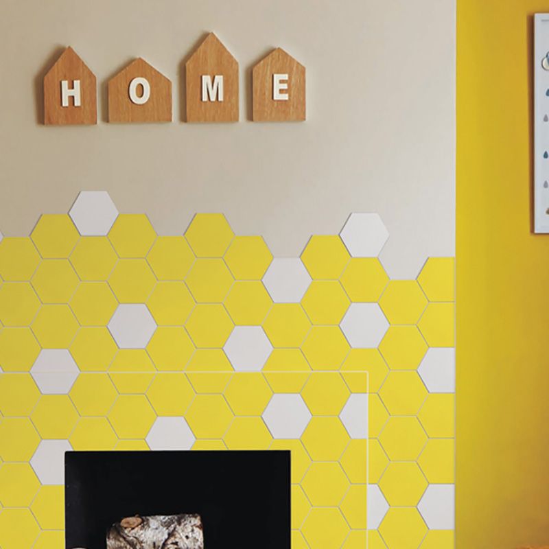 Sikunuo | Peel and Stick Tiles Hexagonal Peel and Stick Back Wall 20 Pack