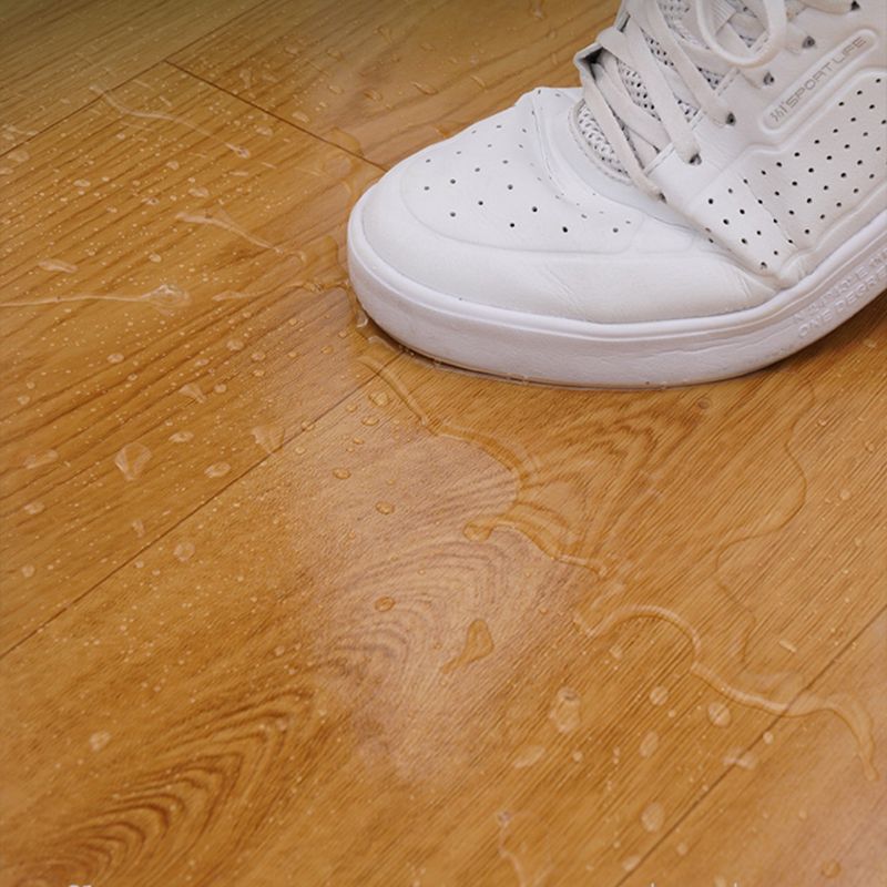 Sikunuo | Fabric Look Plastic Floor Water Resistant Square Edge Floor Tiles