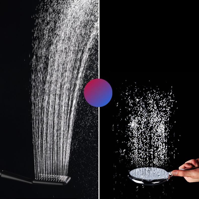 Sikunuo | Contemporary Metal Handheld Shower Head Square 3 Settings Spray Head