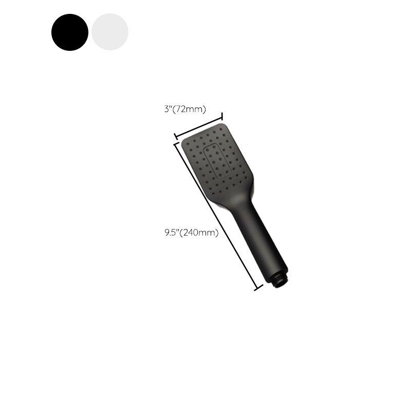 Sikunuo | Rectangular Large Shower Head Standard Spray Pattern Shower Head