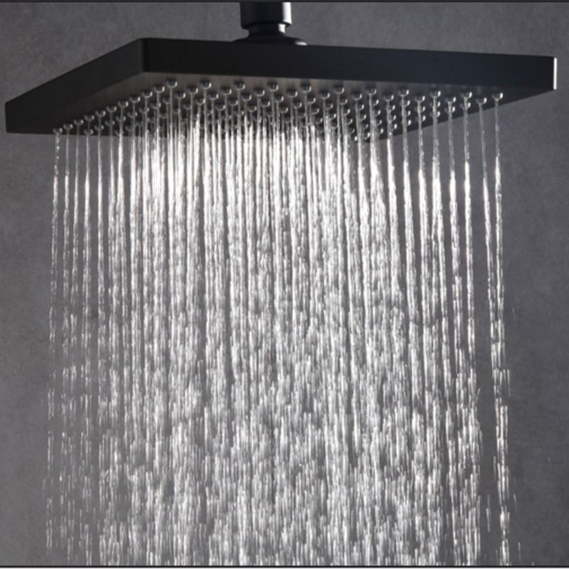 Sikunuo | Traditional Metal Fixed Shower Head Ceiling Mounted Square Fixed Shower Head