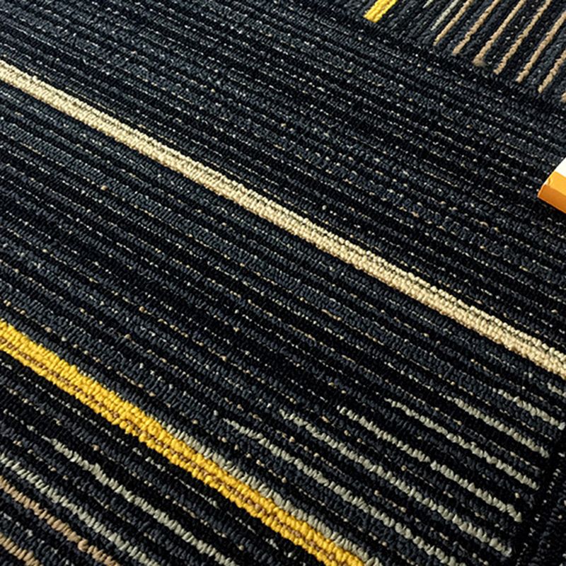 Sikunuo | Dark Color Level Loop Carpet Tile Non-Slip Self-Adhesive Indoor Office Carpet Tiles