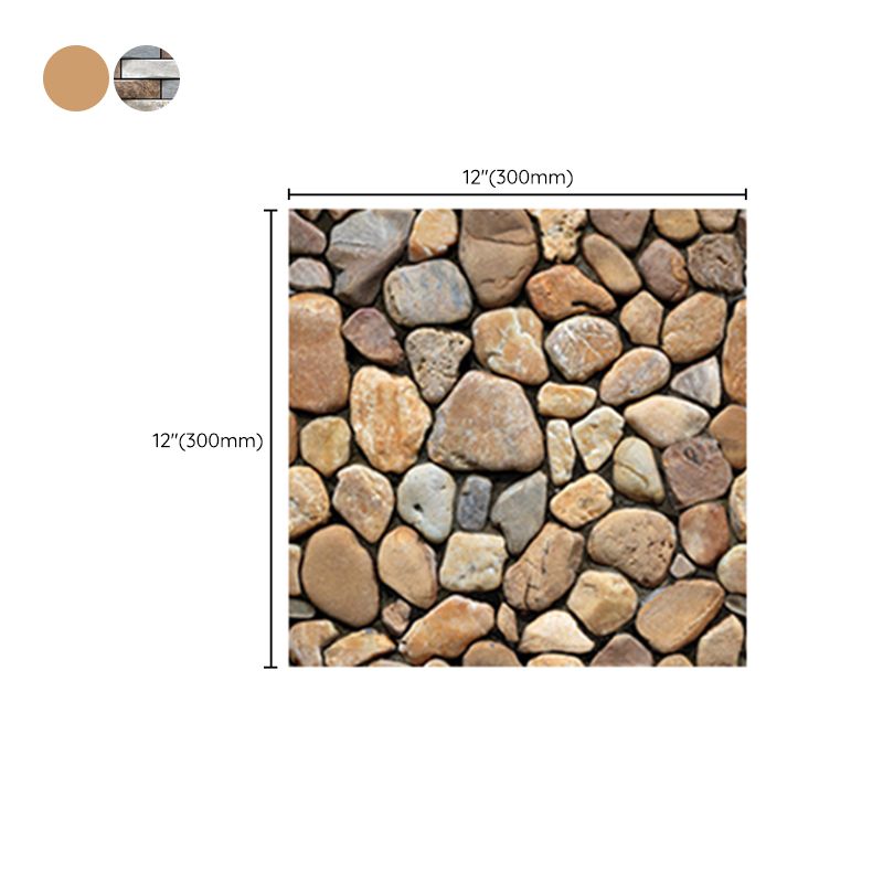 Sikunuo | Artificial stone panel Wall Modern Minimalist Home Living room wall panel (5-pack)