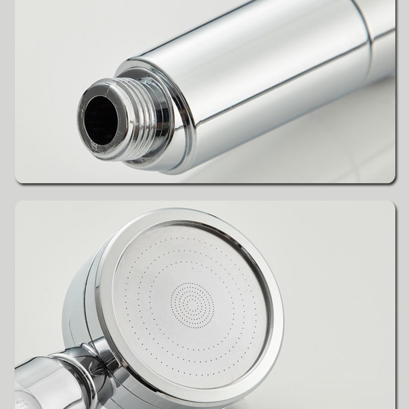 Sikunuo | Contemporary 3 Jet Shower Head Adjustable Spray Pattern Rotatable Handheld Shower