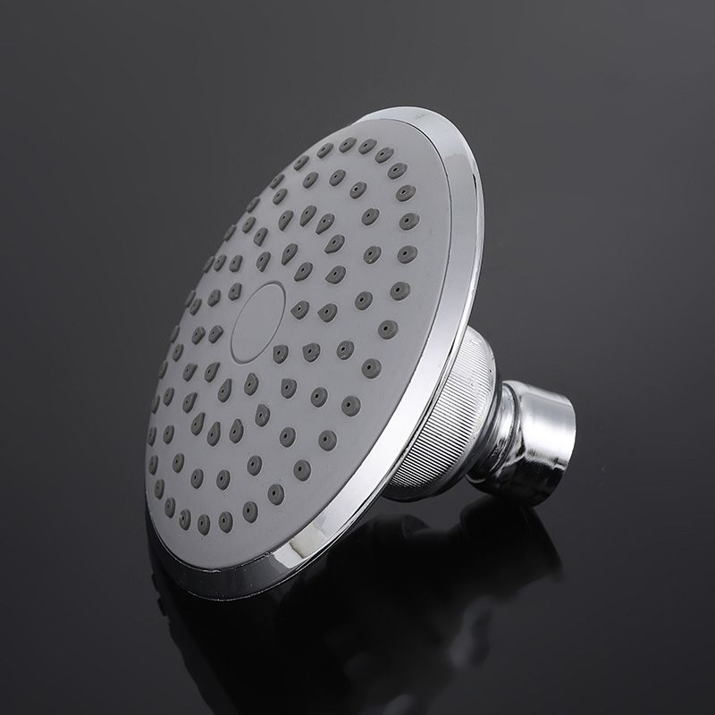 Sikunuo | Round Shape Shower Head Modern Swiveling Wall Mounted Fixed Shower Head