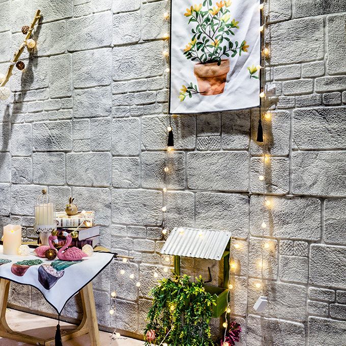 Sikunuo | Modern Wall Covering 3D Brick Peel and Stick Waterproof Wall Covering