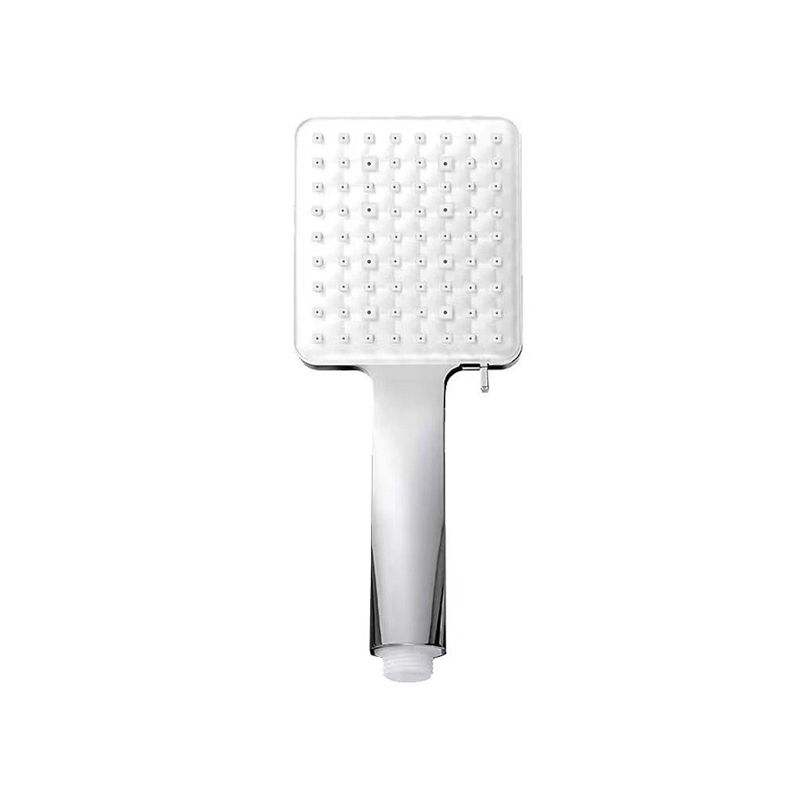 Sikunuo | Contemporary Showerhead Square Handheld Showerhead in Silver