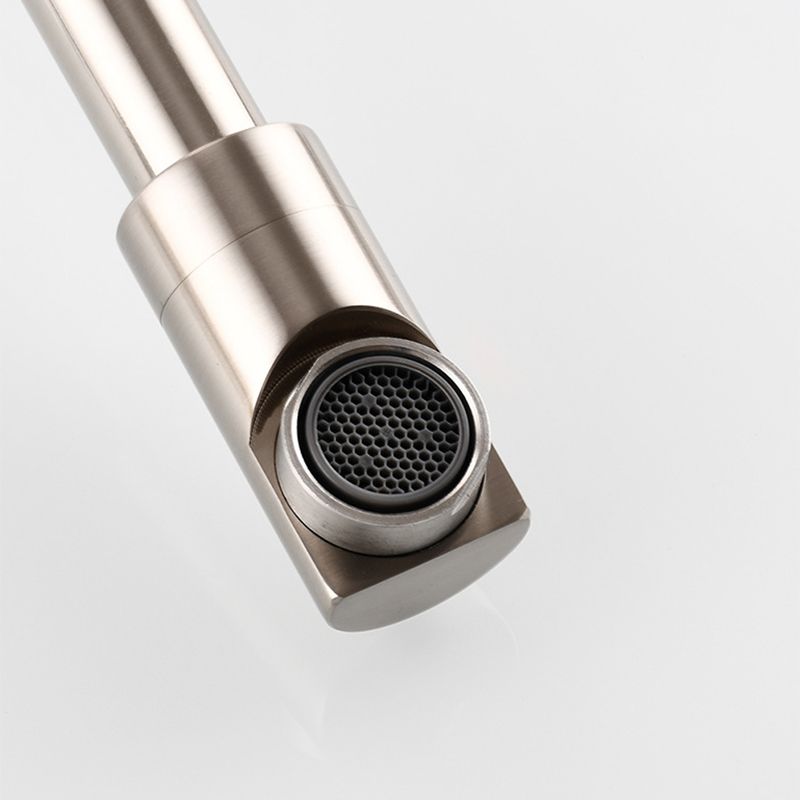 Sikunuo | Modern Pull-down Faucet Single Handle Wall Mounted Pot Filler Low Profile 1 Holder Filler