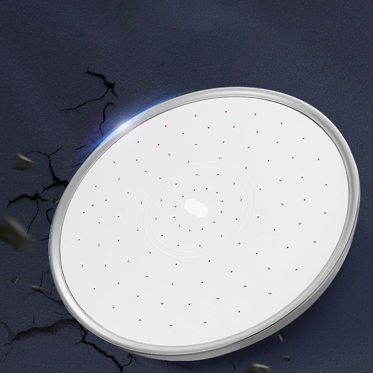 Sikunuo | Round Showerhead Combo Modern Fixed Showerhead for Bathroom