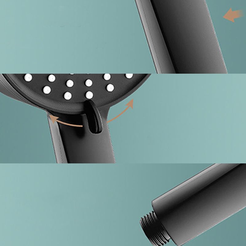 Sikunuo | Modern Handheld Showerhead Adjustable Water Flow 5 Settings Wall Mounted Showerhead