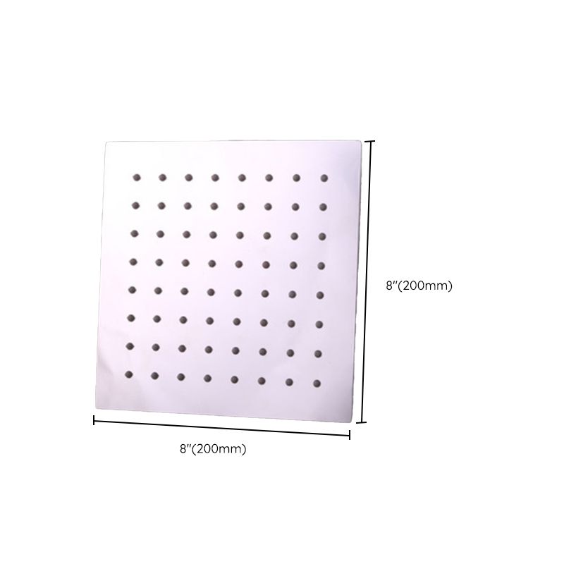 Sikunuo | Metal Fixed Shower Head Modern Bathroom Ceiling Mount Shower Head