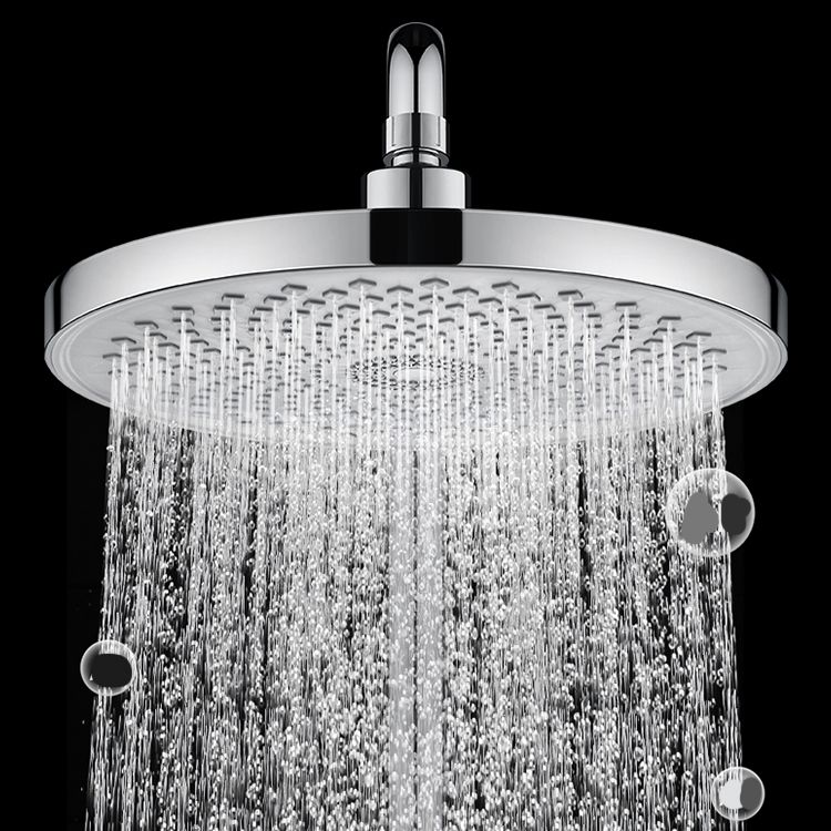 Sikunuo | Round solid shower metal modern shower head combination for the bathroom