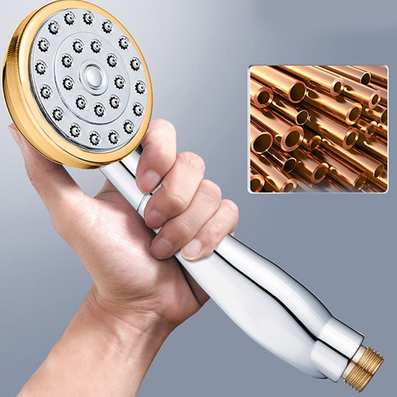 Sikunuo | Contemporary Brass Round Hand Shower Water Filtration Shower Head