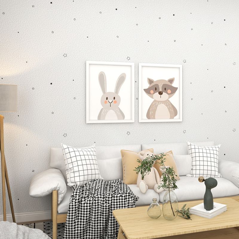 Sikunuo | Creative Wall Covering Star Pattern Stain Resistant Waterproof Wall Covering
