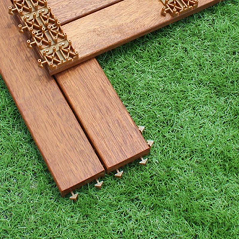 Sikunuo | Basic Wood Tile Set Composite Layable Patio Tiles