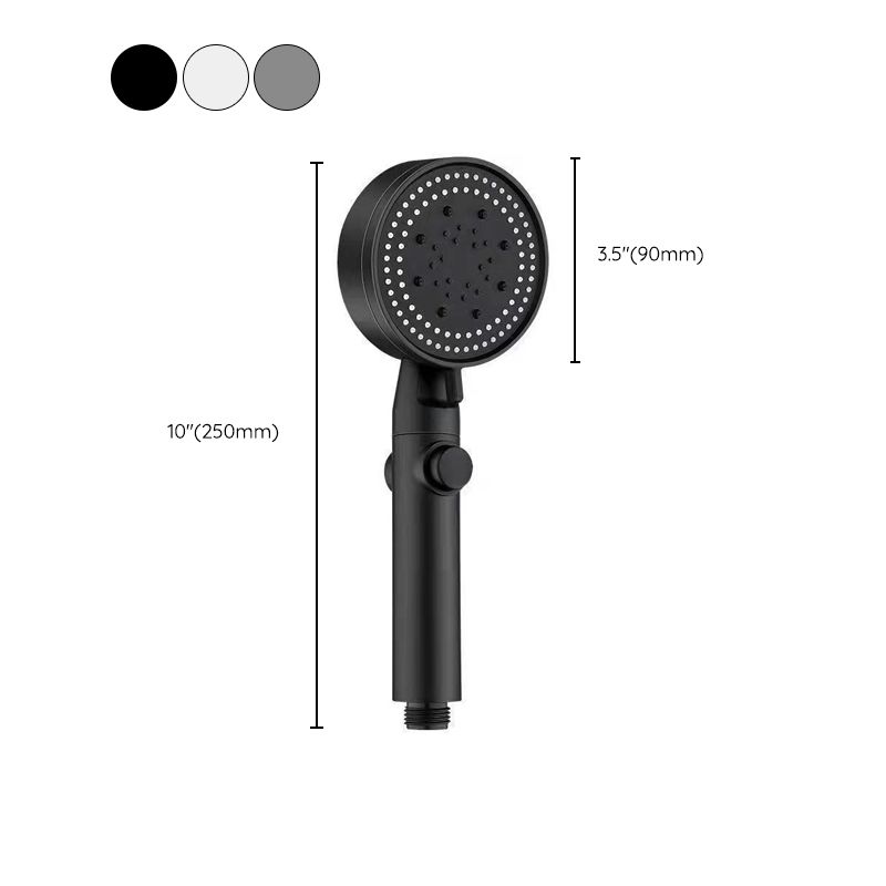 Sikunuo | Plastic Bathroom Shower Head Wall Mounted Shower Head with Adjustable Spray Pattern