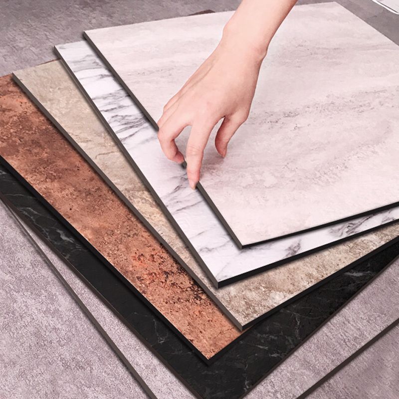 Sikunuo | Peel & Stick Vinyl Flooring Low Gloss Marble Look Vinyl Flooring