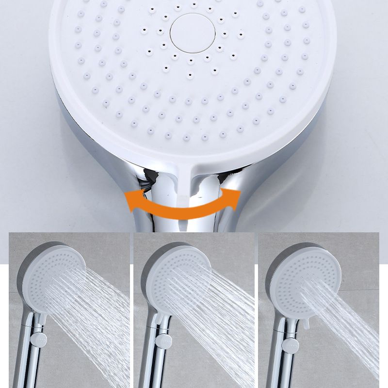 Sikunuo | Modern adjustable shower head metal 3 spray functions shower head combi