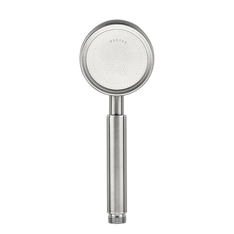 Sikunuo | Modern Shower Head Stainless Steel Round Metal Handheld Shower Head