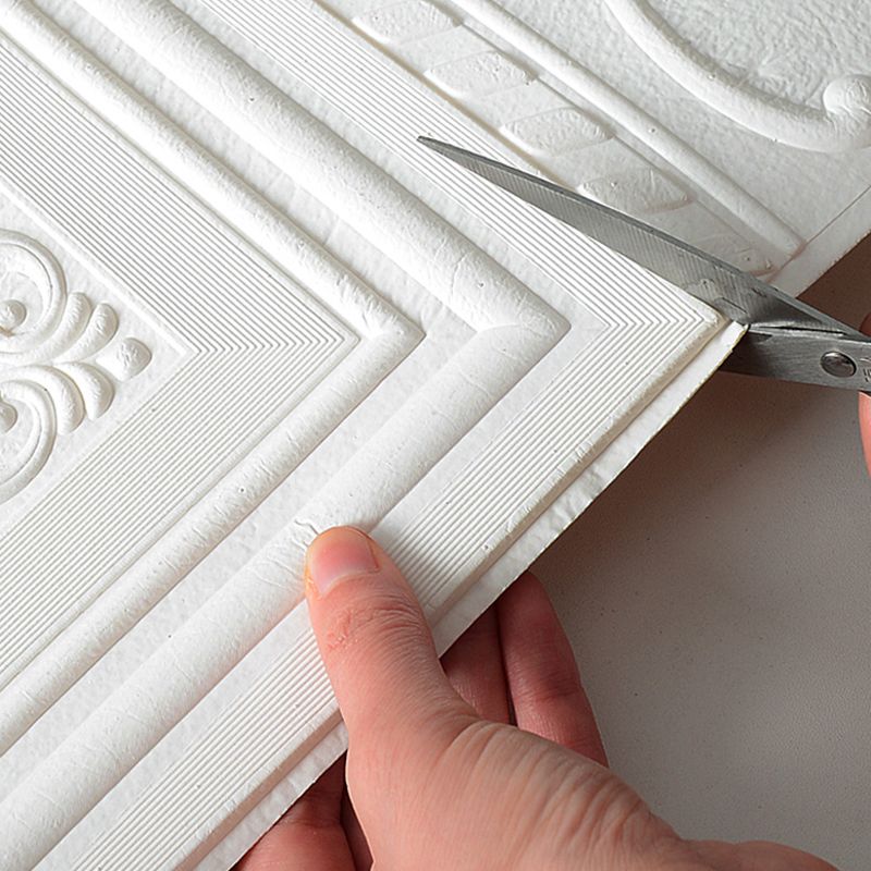 Sikunuo | Contemporary waterproof 3D wall panel veneer for peeling and sticking for interior walls