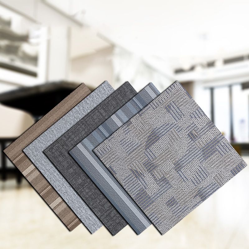 Sikunuo | Fireproof Square PVC Flooring Peel and Stick Waterproof PVC Flooring
