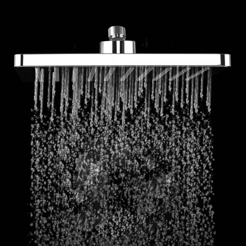 Sikunuo | Bathroom Shower Head Square Ceiling Mounted Rain Shower Fixed Shower Head
