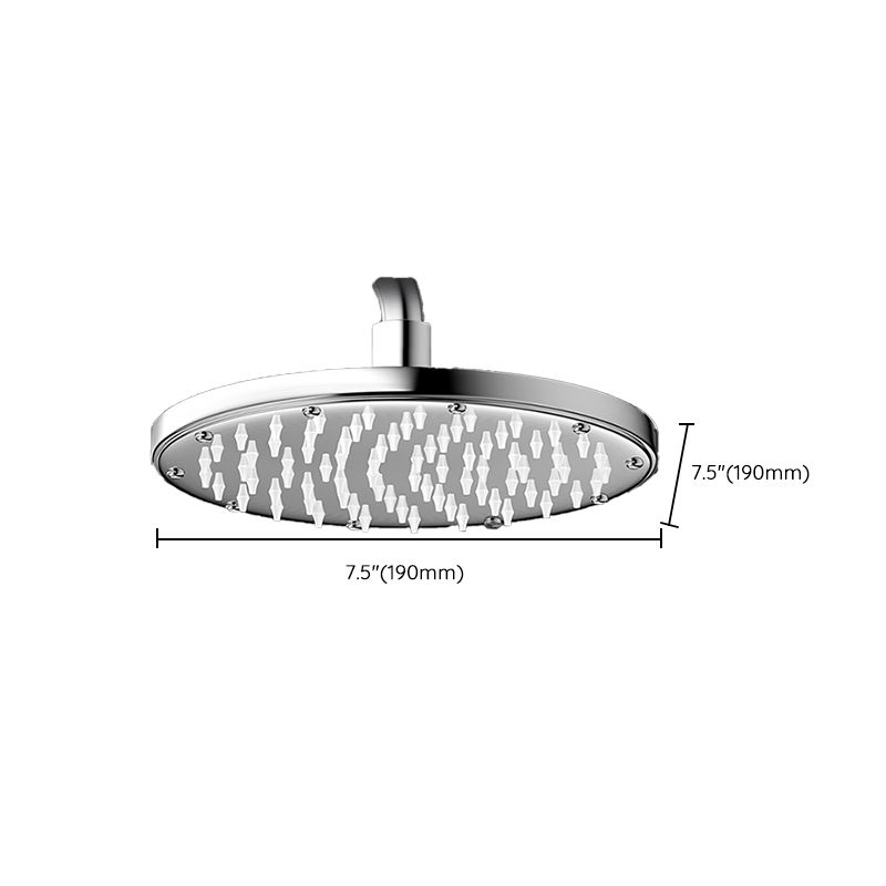 Sikunuo | Contemporary Shower Head Combination Polished Stainless Steel Ceiling Mounted Shower Head