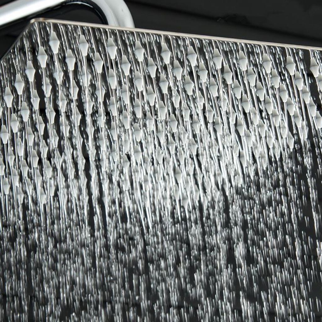 Sikunuo | Stainless Steel Showerhead Combo Modern Fixed Showerhead for the Bathroom