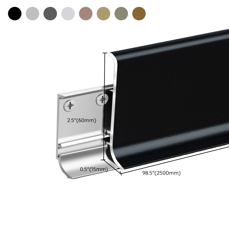 Sikunuo | Trim panel metal interior scratch-resistant waterproof tin splash guard trim